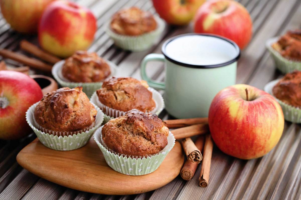 Apfel-Zimt-Muffins