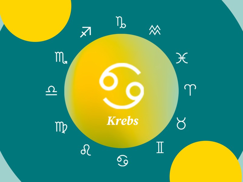 Sternzeichen Krebs Symbol im Tierkreis