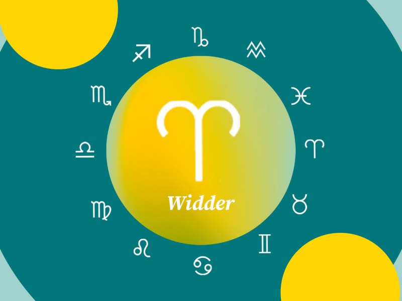 Sternzeichen Widder Symbol im Tierkreis