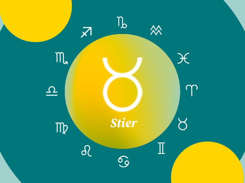 Sternzeichen Stier Symbol im Tierkreis