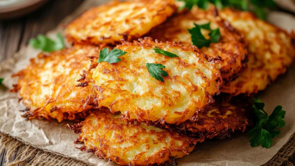 Knusprig warme Kartoffelpuffer wie bei Oma: Einfaches Rezept für den deftigen Klassiker