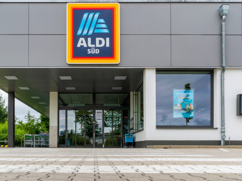 Aldi Süd Filiale von außen