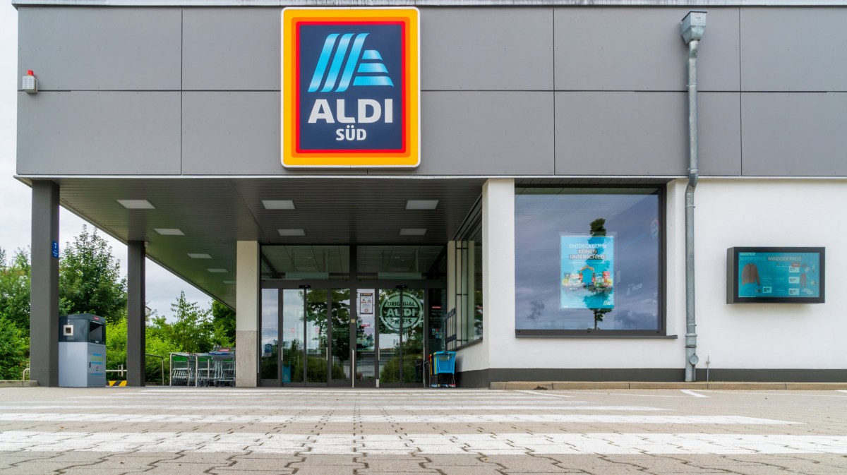 Aldi Süd Filiale von außen