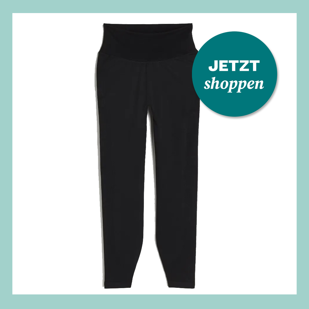 Sport Leggings Yoga in Schwarz von H&M