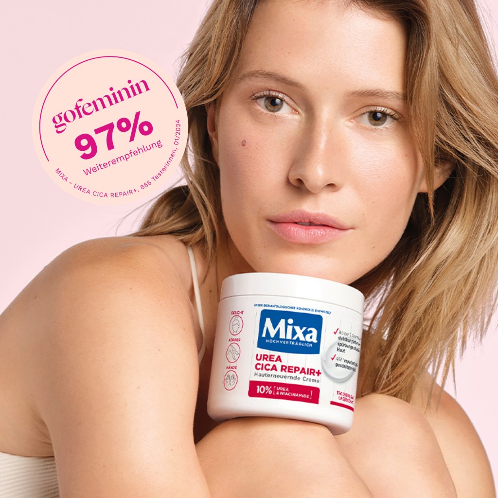 Produktbewertung der gofeminin-Test-Community zur Mixa Hautcreme Urea Repair+