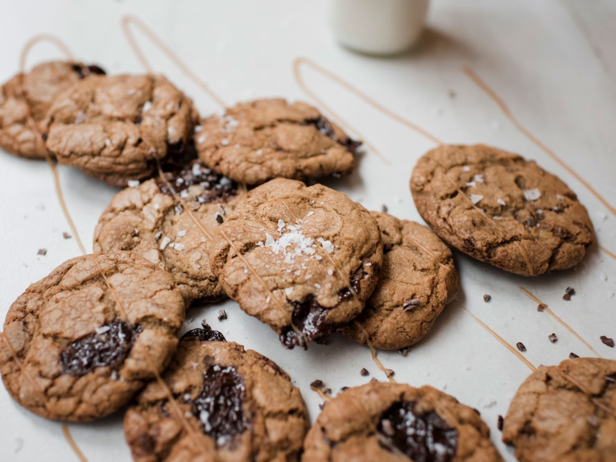 Toffifee Cookies mit Salzkaramell