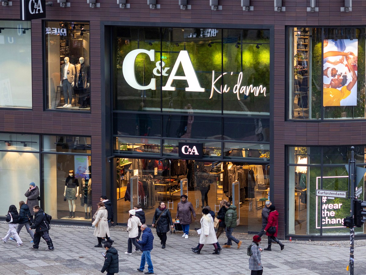 Einkaufscenter von C&A am Ku'damm in Berlin