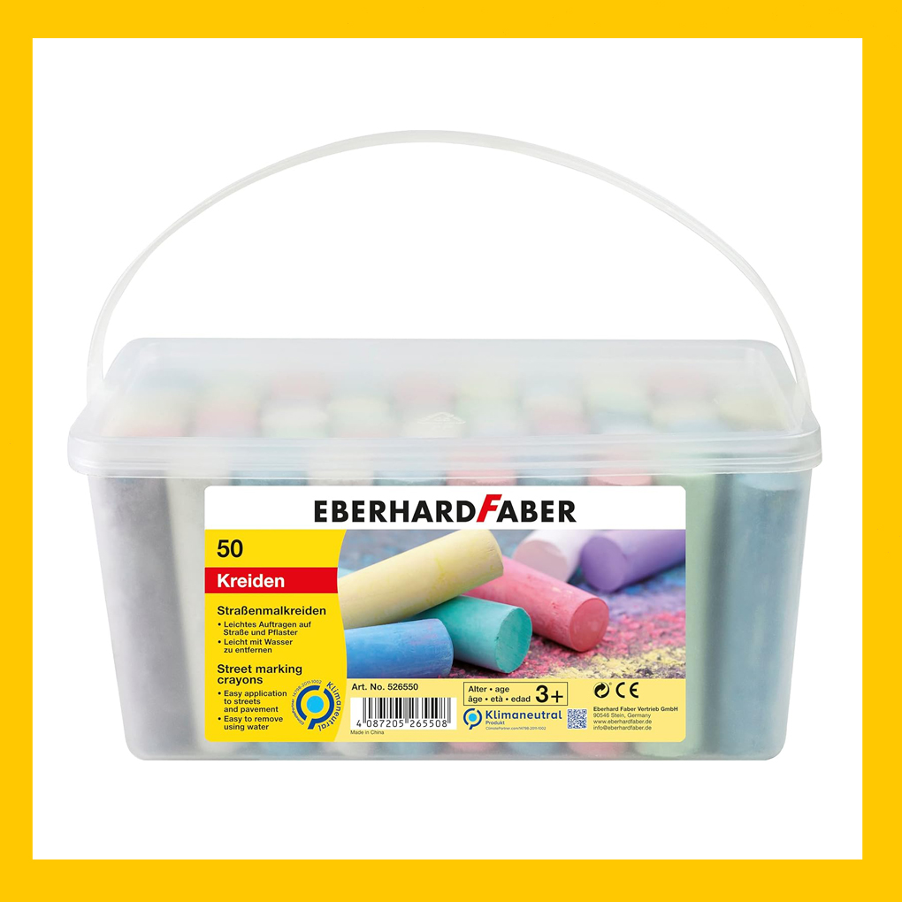 Produktbild der Straßenkreide der Marke Eberhard Faber.