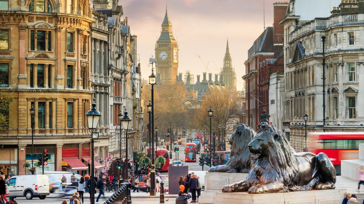 Bild von London mit Blick auf Big Ben.