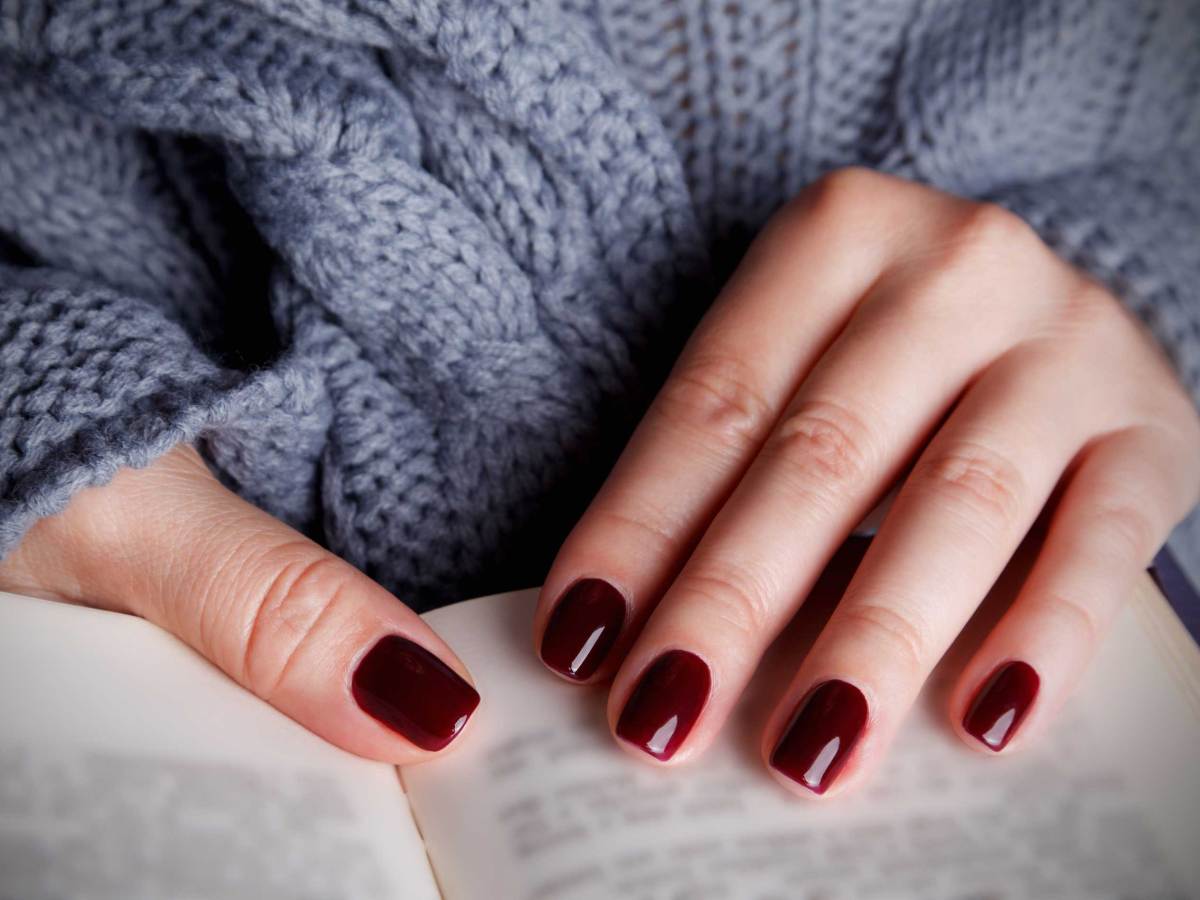 Sch&ouml;ne lackierte N&auml;gel f&uuml;r den Herbst