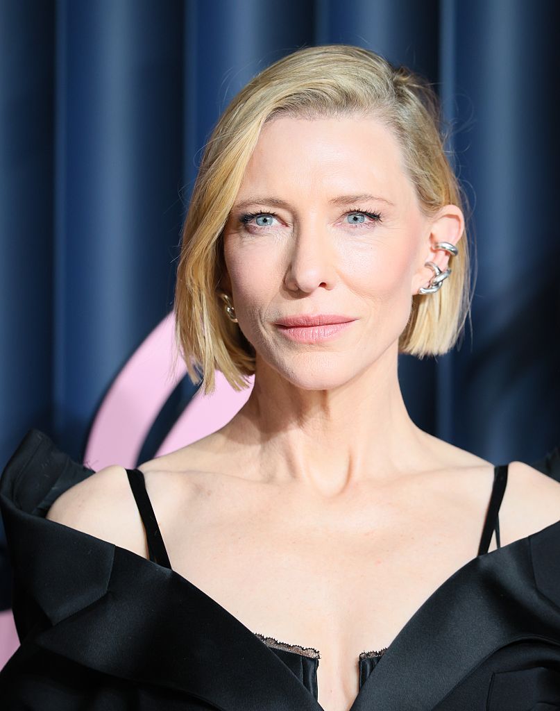 Cate Blanchett mit eleganter Bob Frisur.