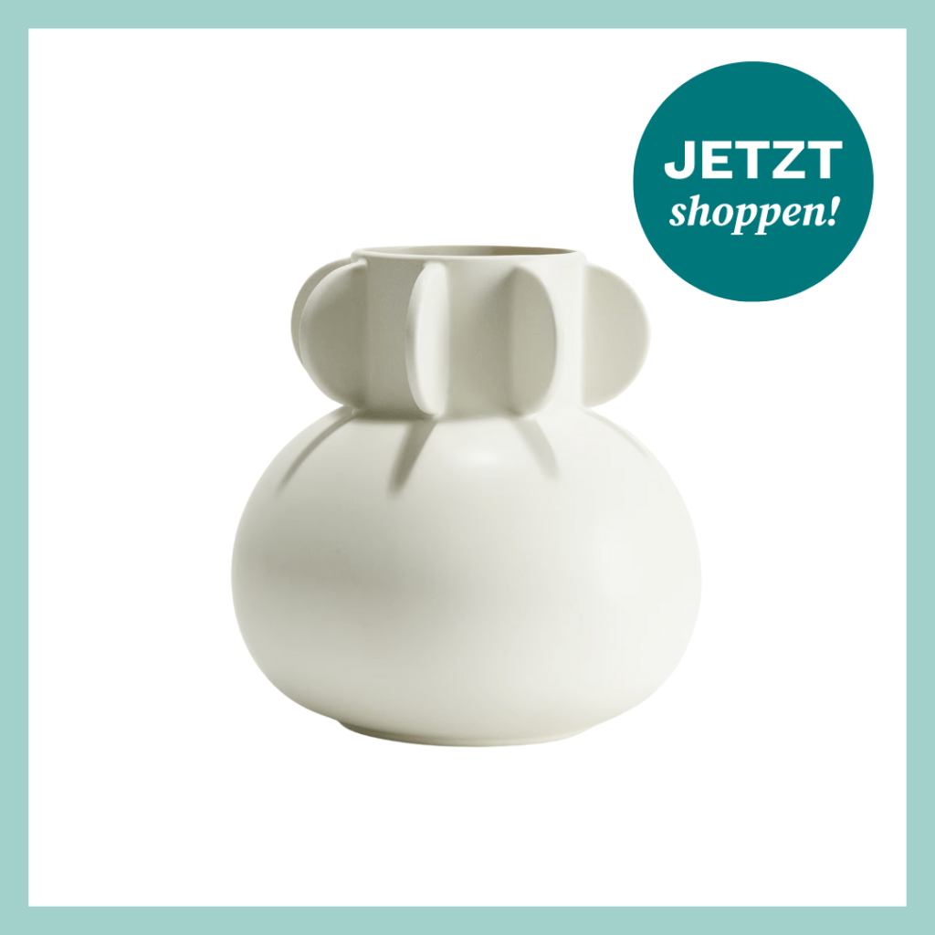 weiße Vase von H&M Home