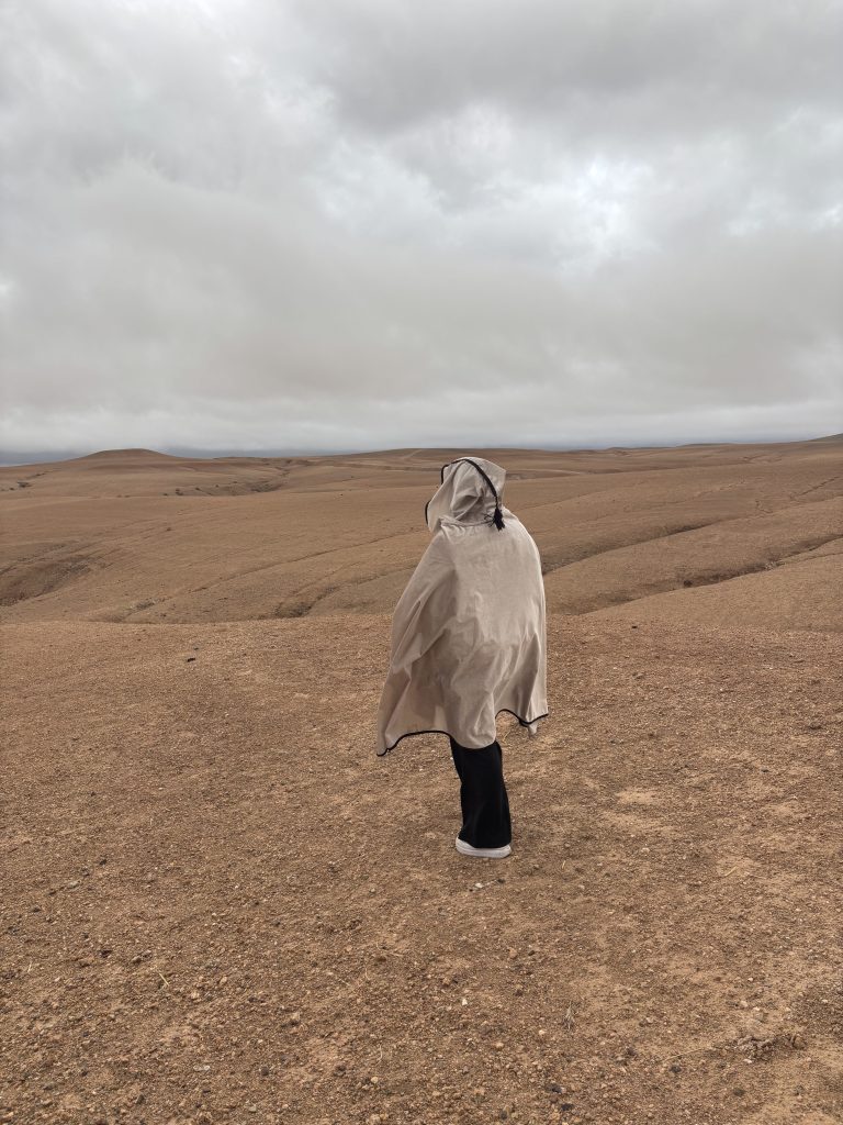 Agafay Wüste in Marokko.