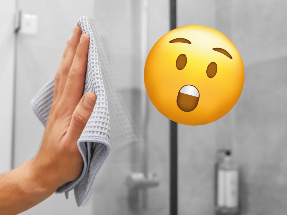 Dusche reinigen: Ein Wundermittel aus der Küche macht sie blitzsauber