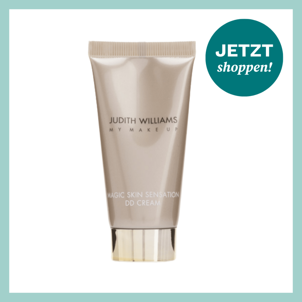 Hautverschönernde Creme in einer goldenen Tube.