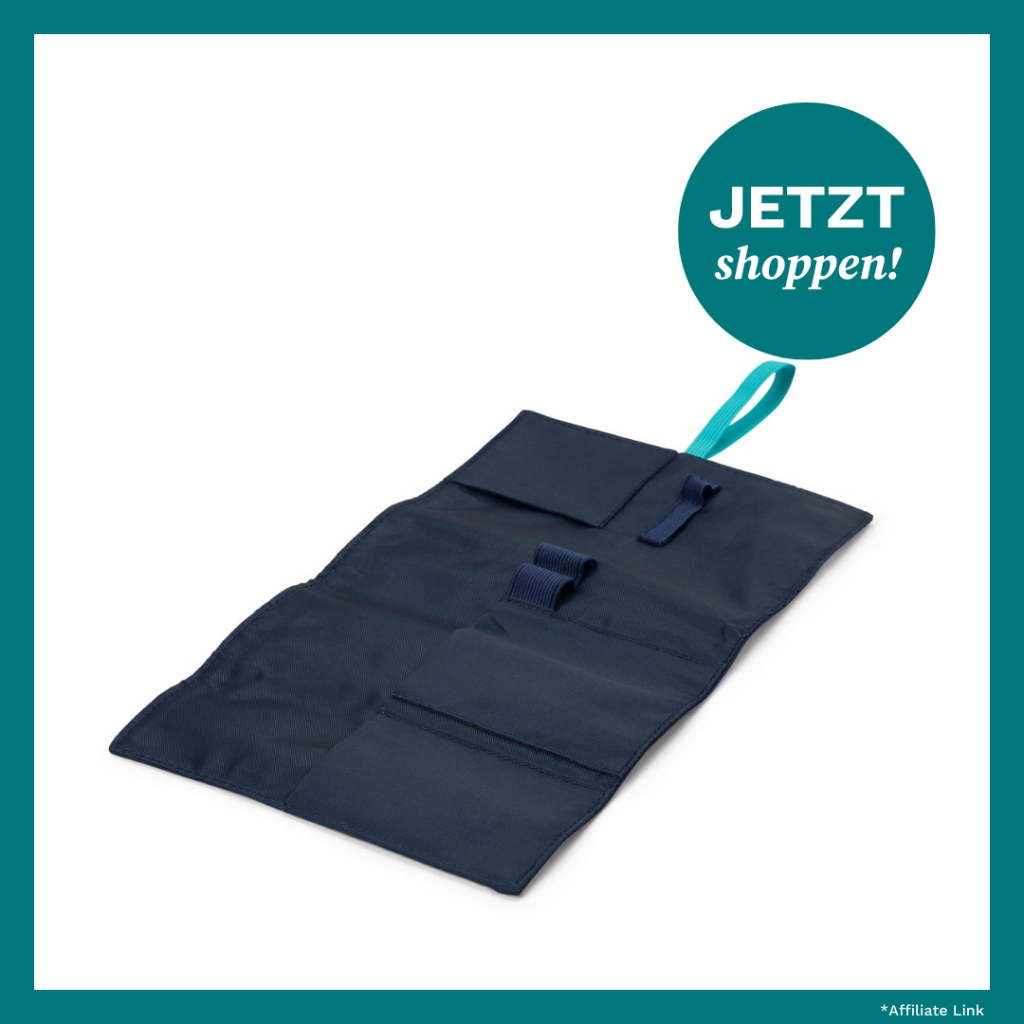 Produktbild von einem Reise-Kabel-Organizer von Tchibo.