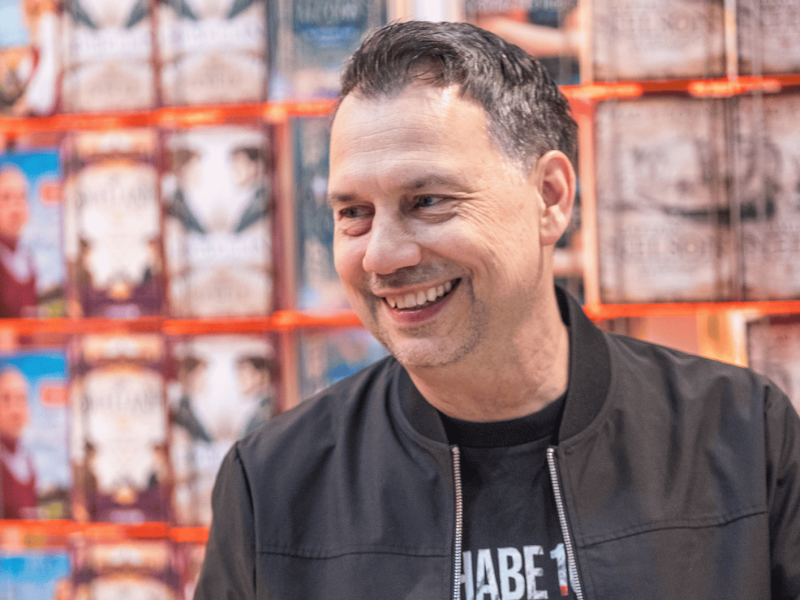 Sebastian Fitzek auf der Leipziger Buchmesse 2025.