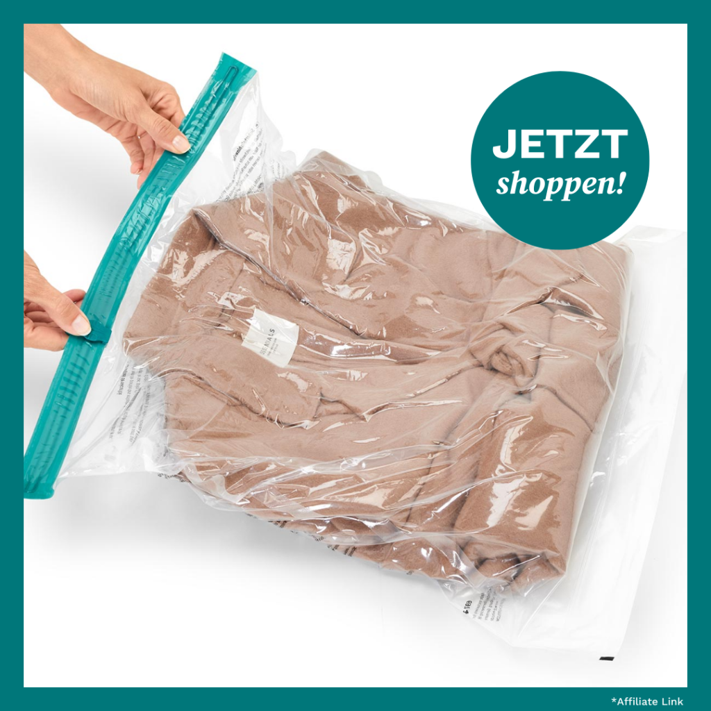 Produktbild von Vakuum-Reisebeutel von Tchibo.