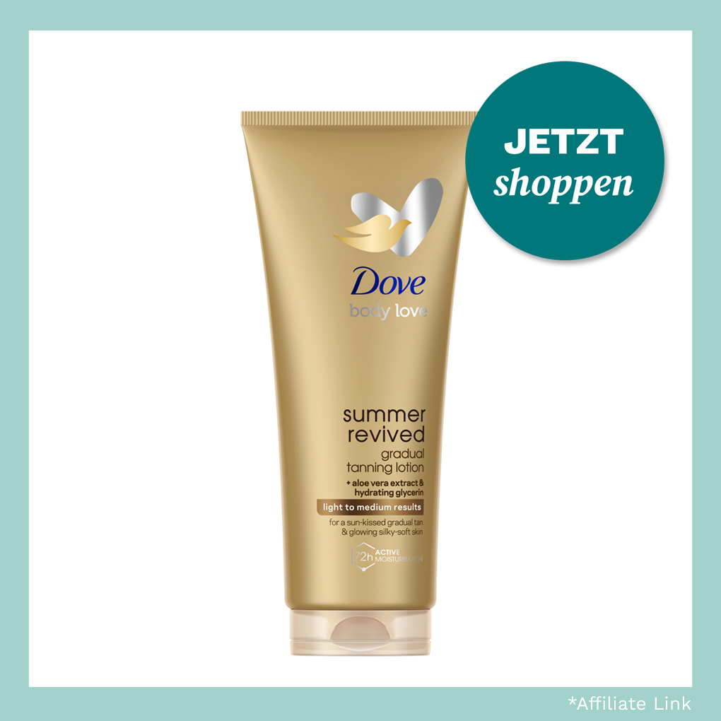 Packshot Dove Sommer Revival Body Lotion für helle bis mittlere Haut