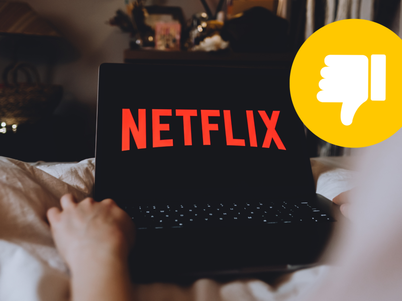 Netflix mit Laptop