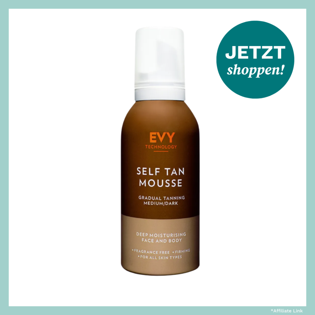 Flasche mit Bräunungsschaum für helle und mittlere Hauttypen