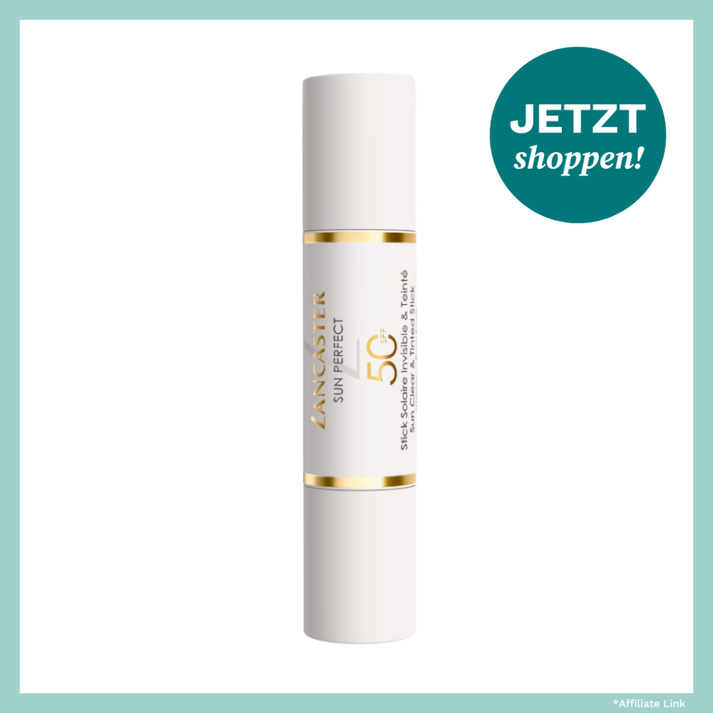 Stift mit 2 verschiedenen Sticks gegen UV-Strahlung.