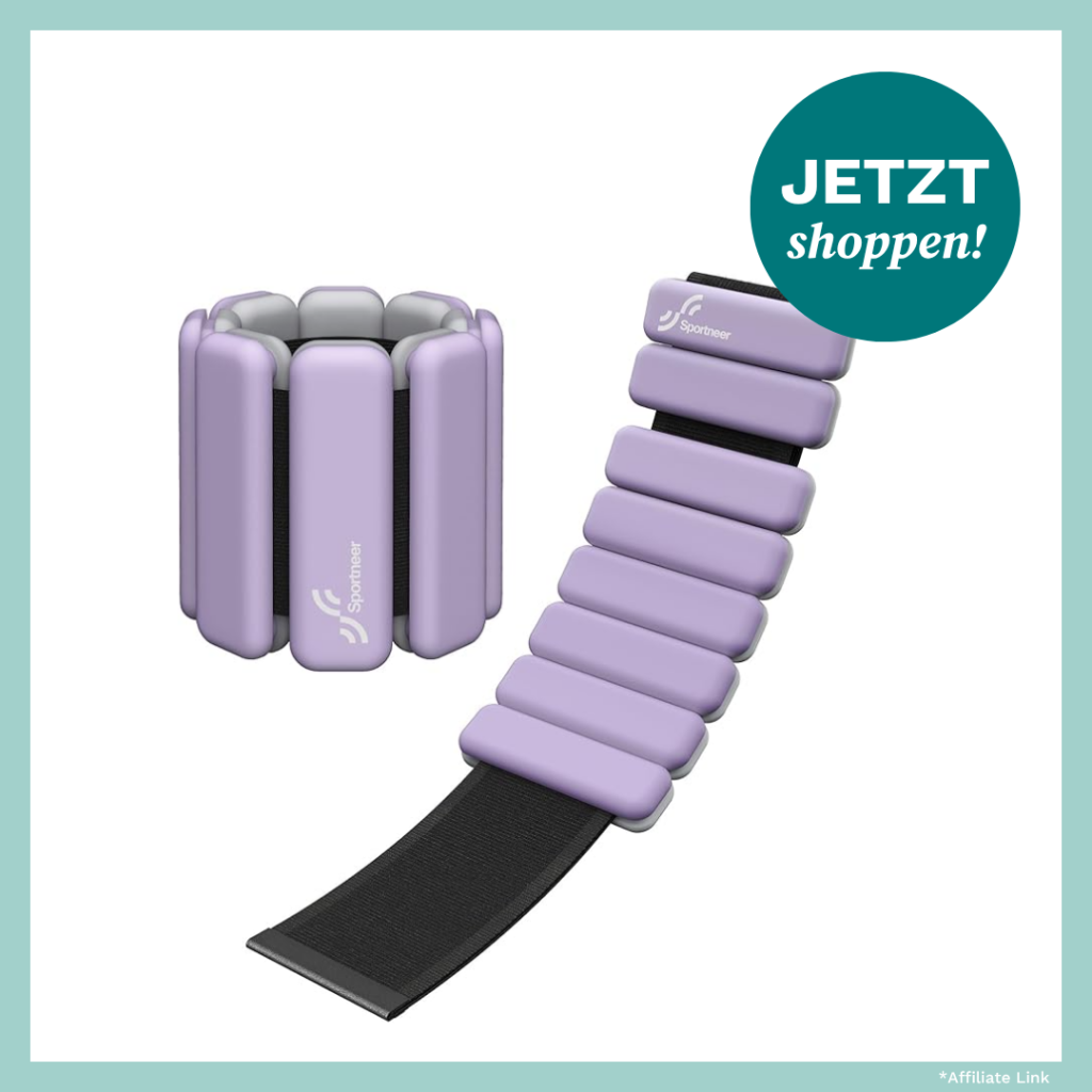 Gewichtsmanschetten Produktbild, lila.