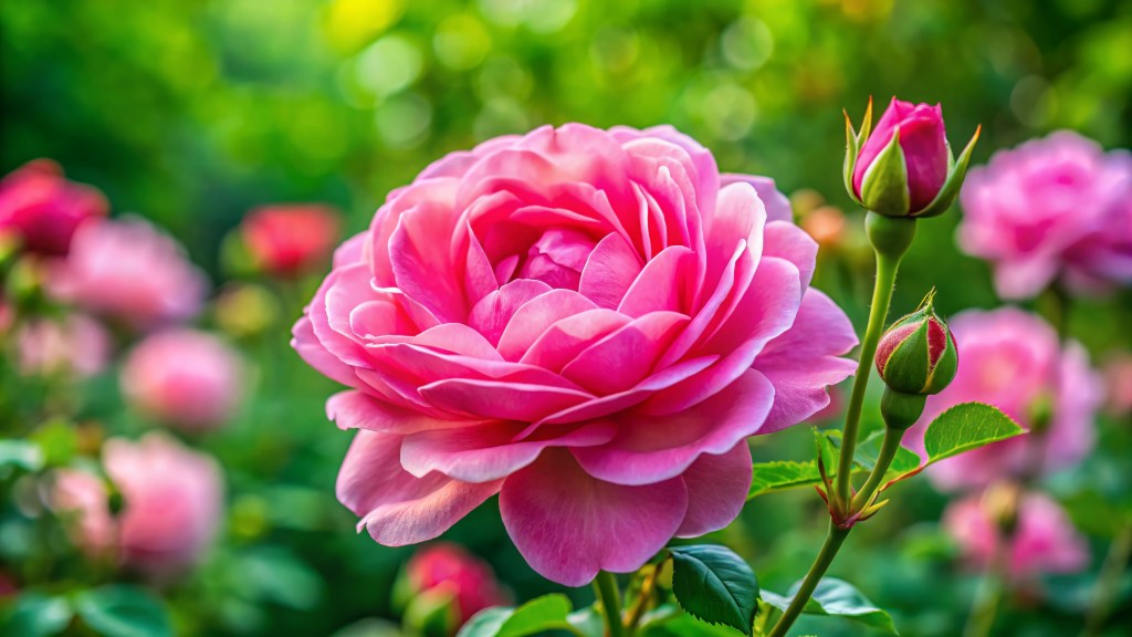 Bodendeckerrose "Heidetraum" in der Nahaufnahme