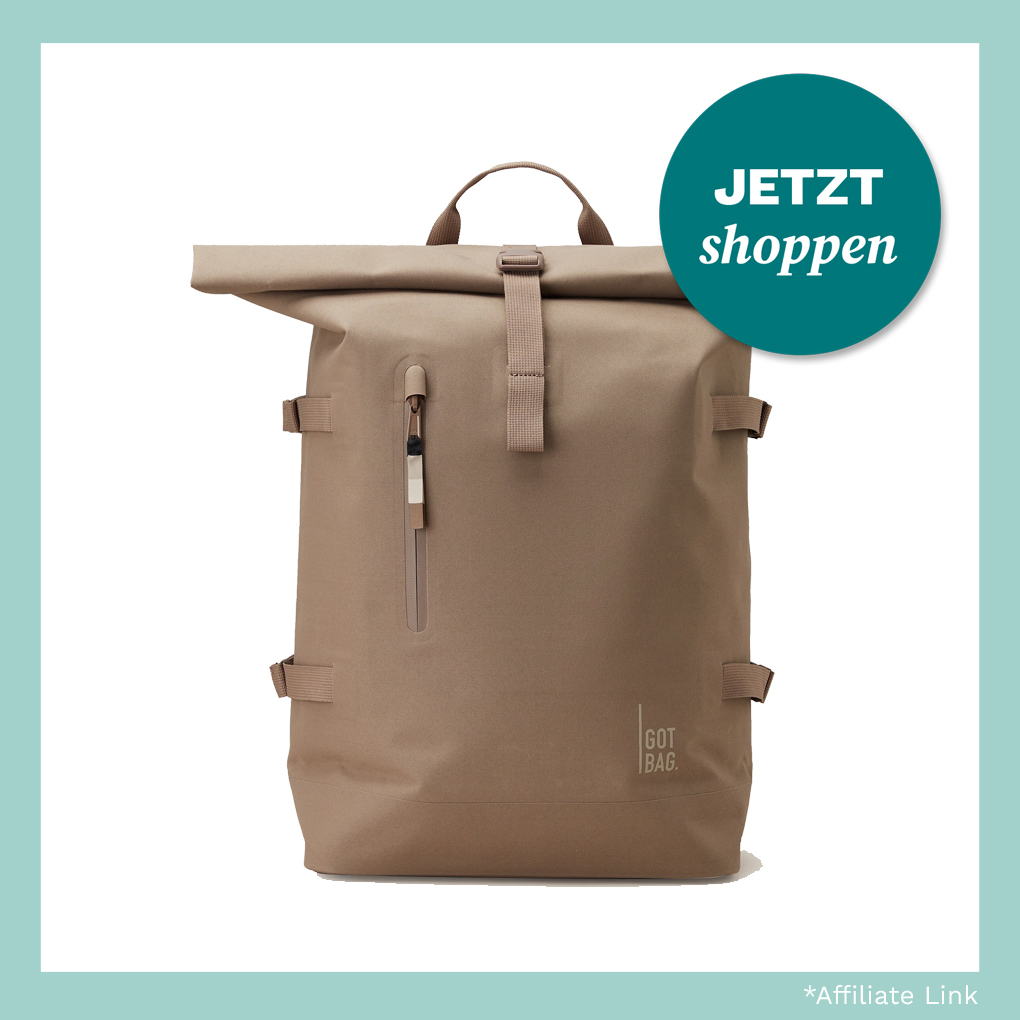 Rolltop 2.0 von Got Bag in der Farbe Taupe