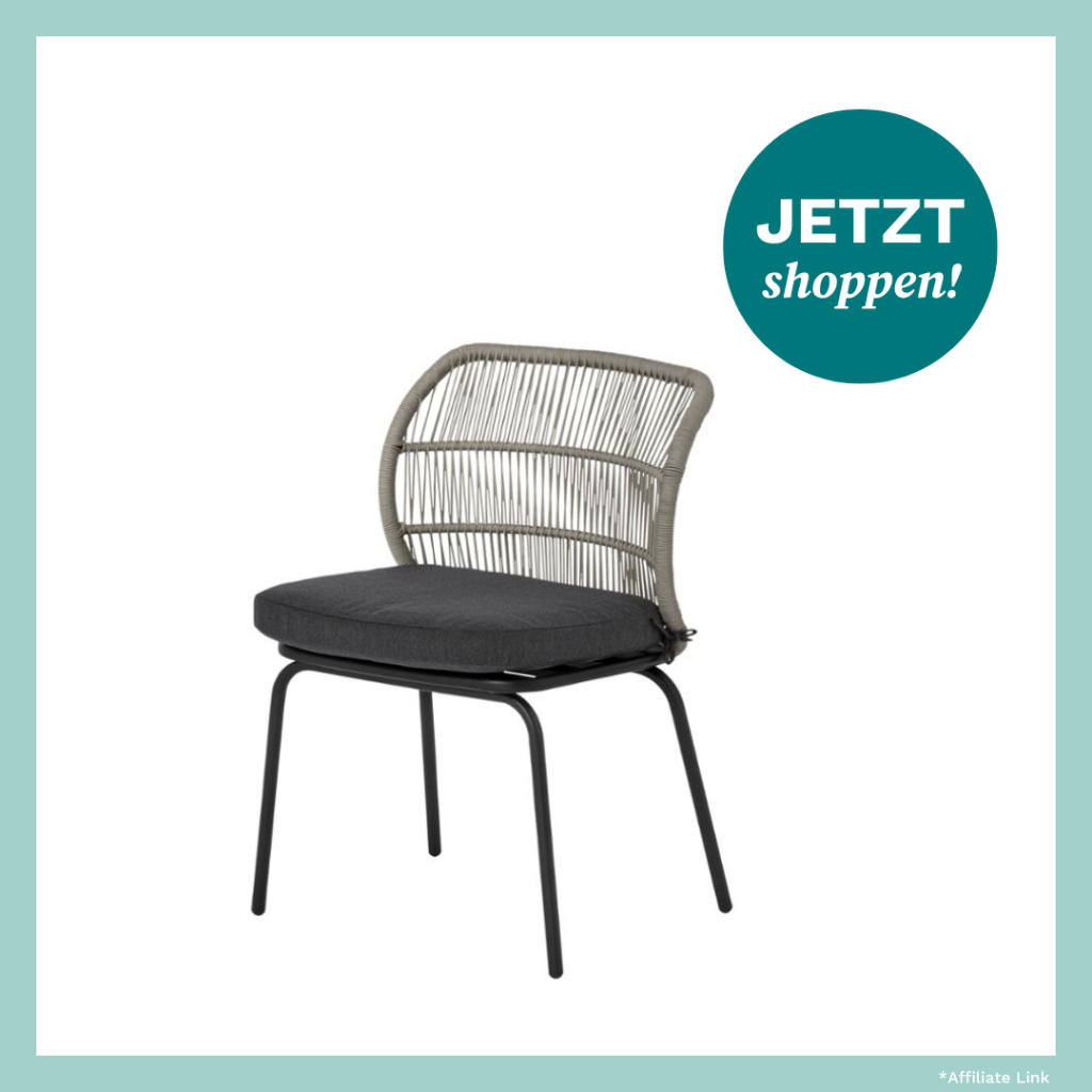 Gartenstuhl von Tchibo.