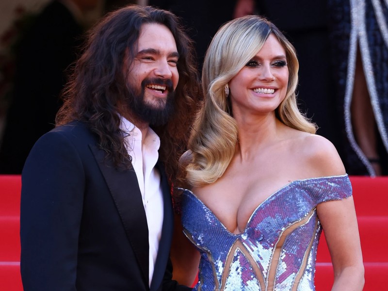 Heidi Klum und Ehemann Tom Kaulitz auf einer Filmpremiere