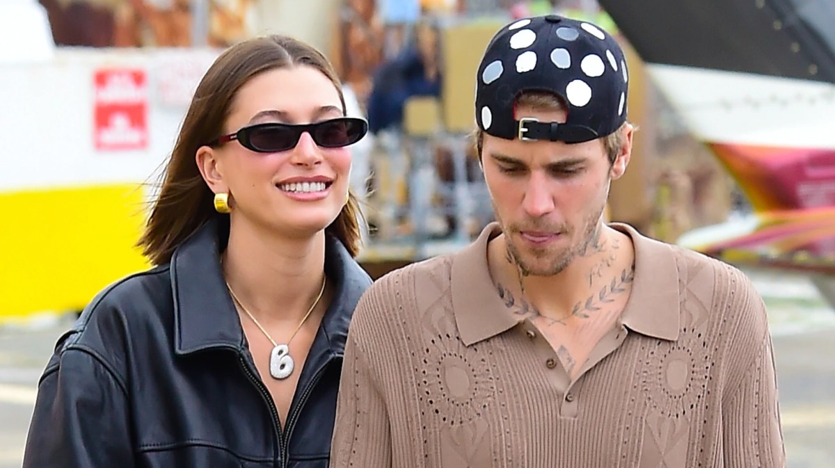 Hailey und Justin Bieber in New York