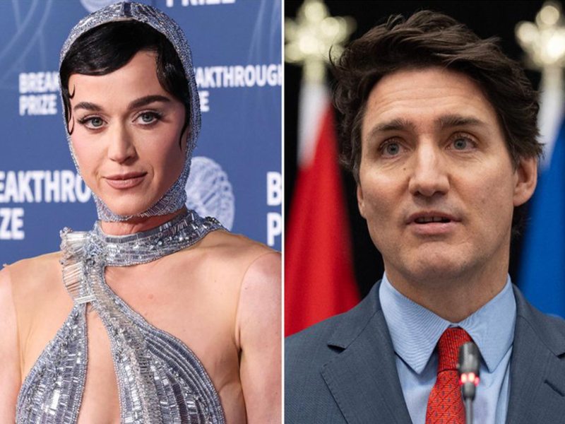 Katty Perry und Justin Trudeau