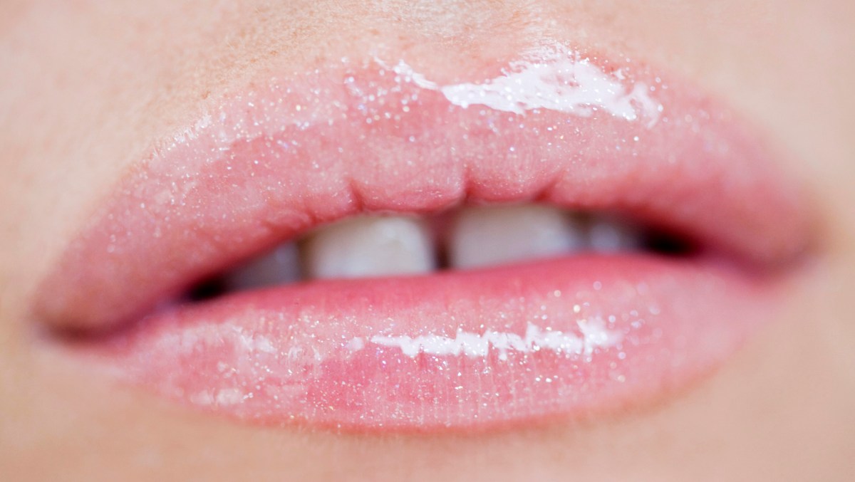 Kusssmund mt Lipgloss