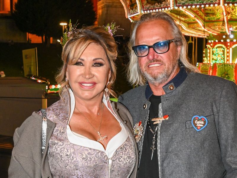 Carmen und Robert Geiss auf dem Oktoberfest