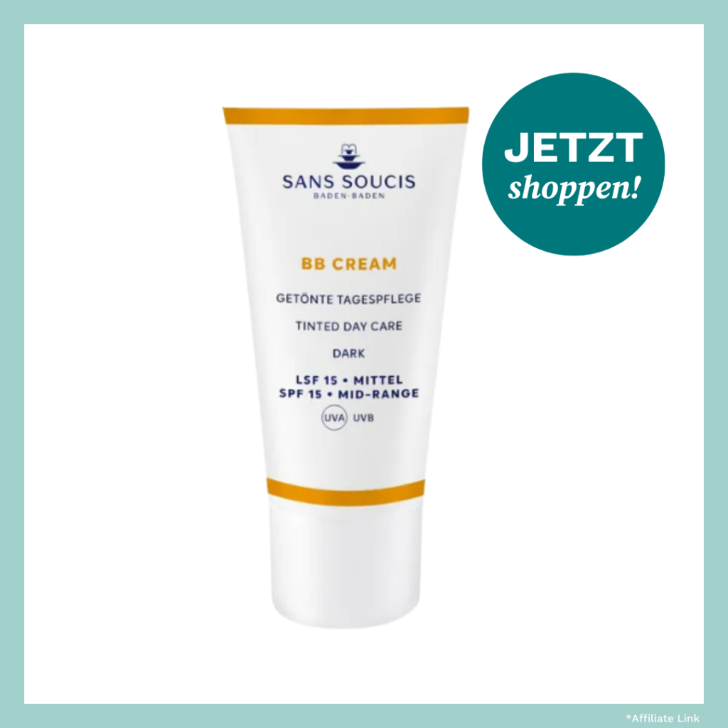 Kleine, weiße Tube mit einer getönten Tagespflege.