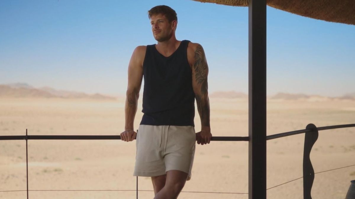 Bachelor Martin in Namibia.