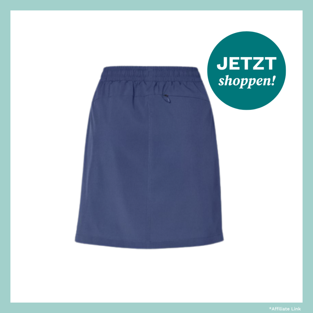 Hinten versteckt sich eine kleine Gesäßtasche