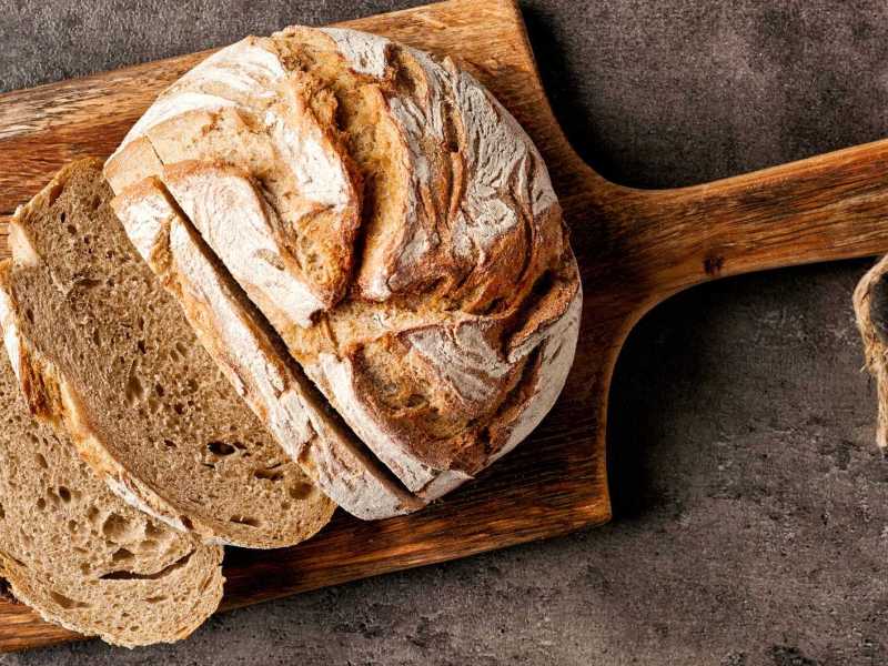 Frisch gebackenes Brot.