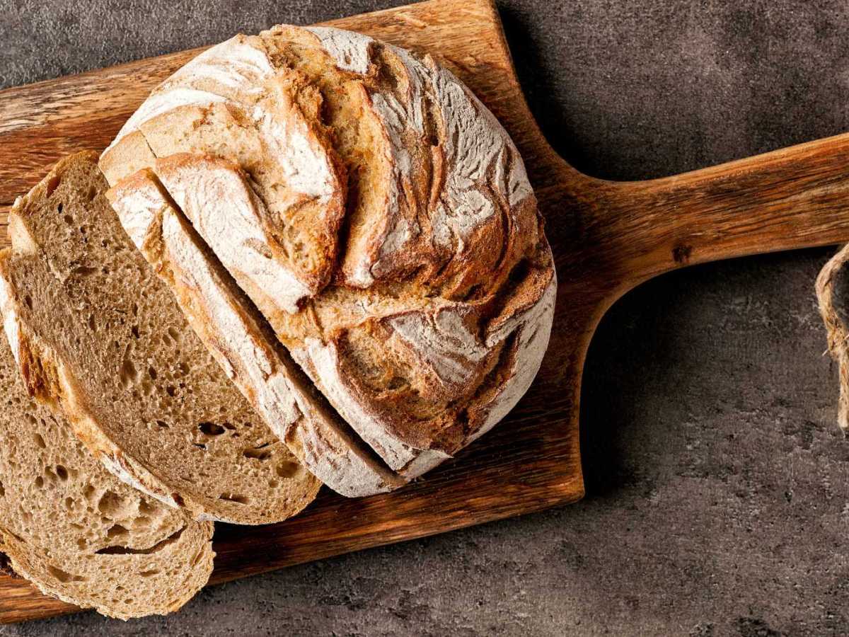 Frisch gebackenes Brot.