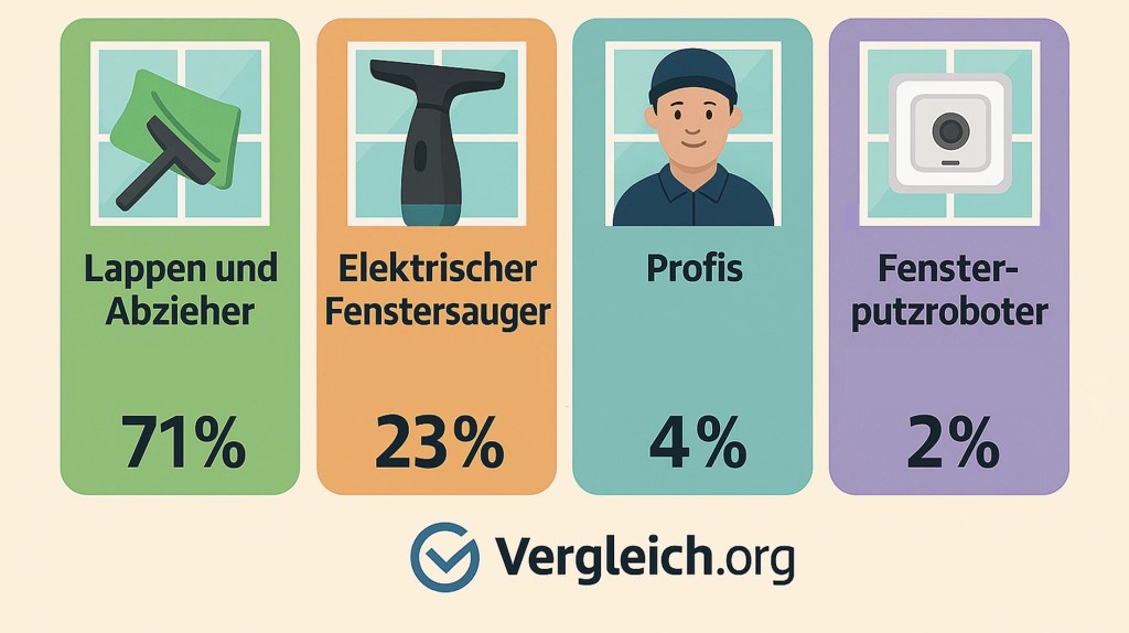 Grafik Fensterputzen in Deutschland 2025