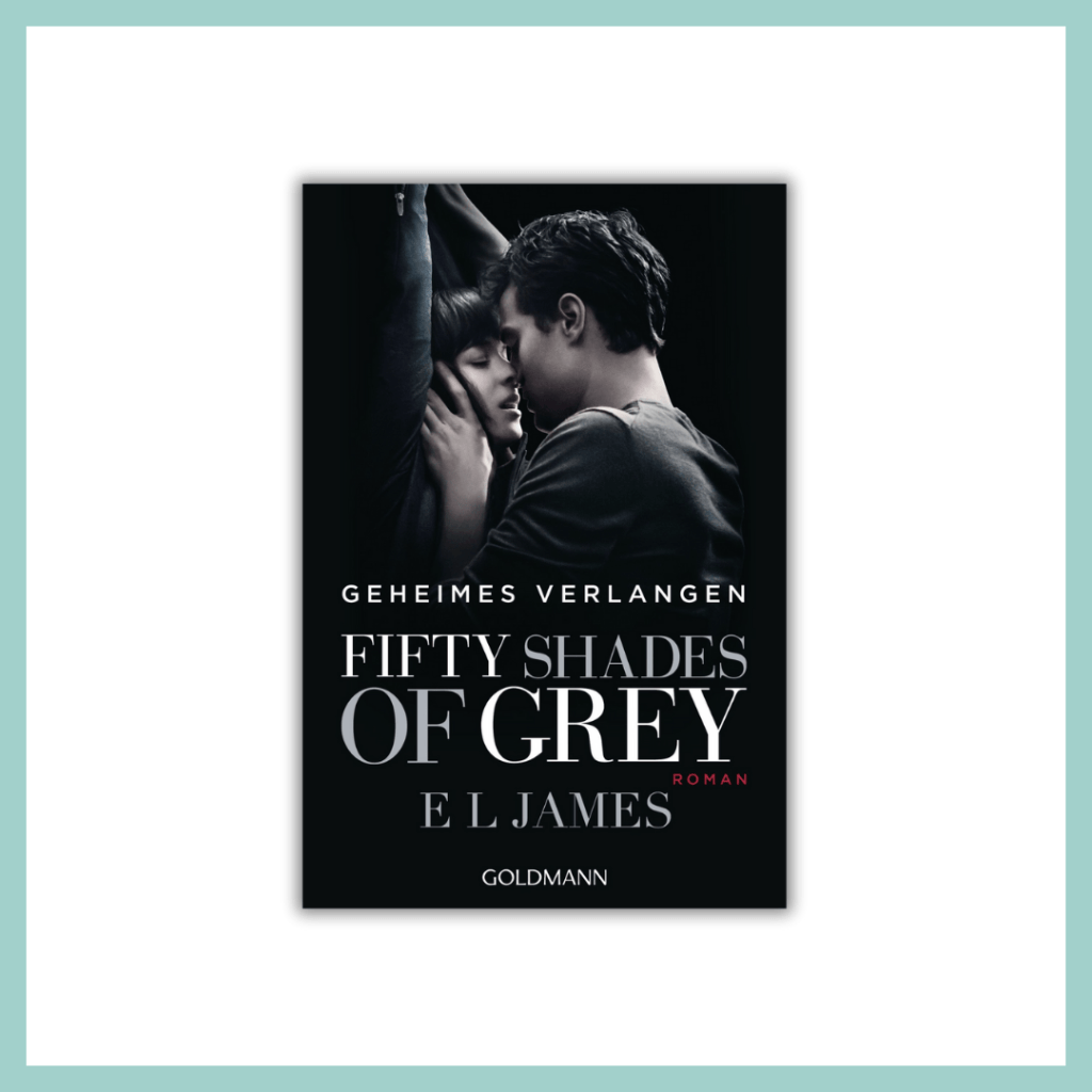 Cover vom Roman Fifty Shades of Grey.