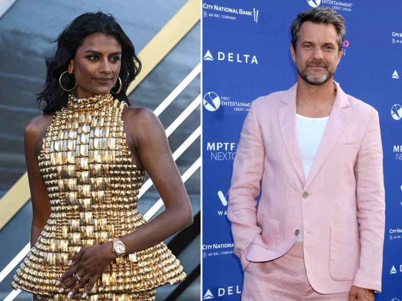 Simone Ashley und Joshua Jackson