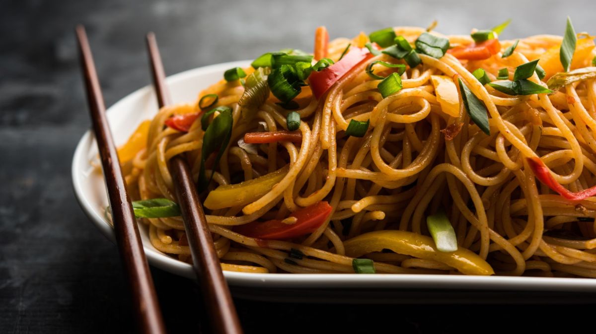 Asiatischer Nudelsalat