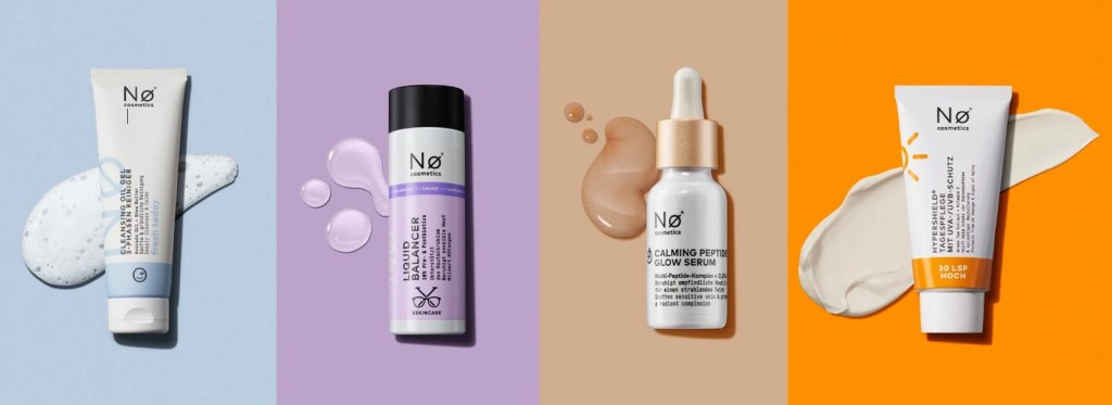 No cosmetics Pflegeroutine