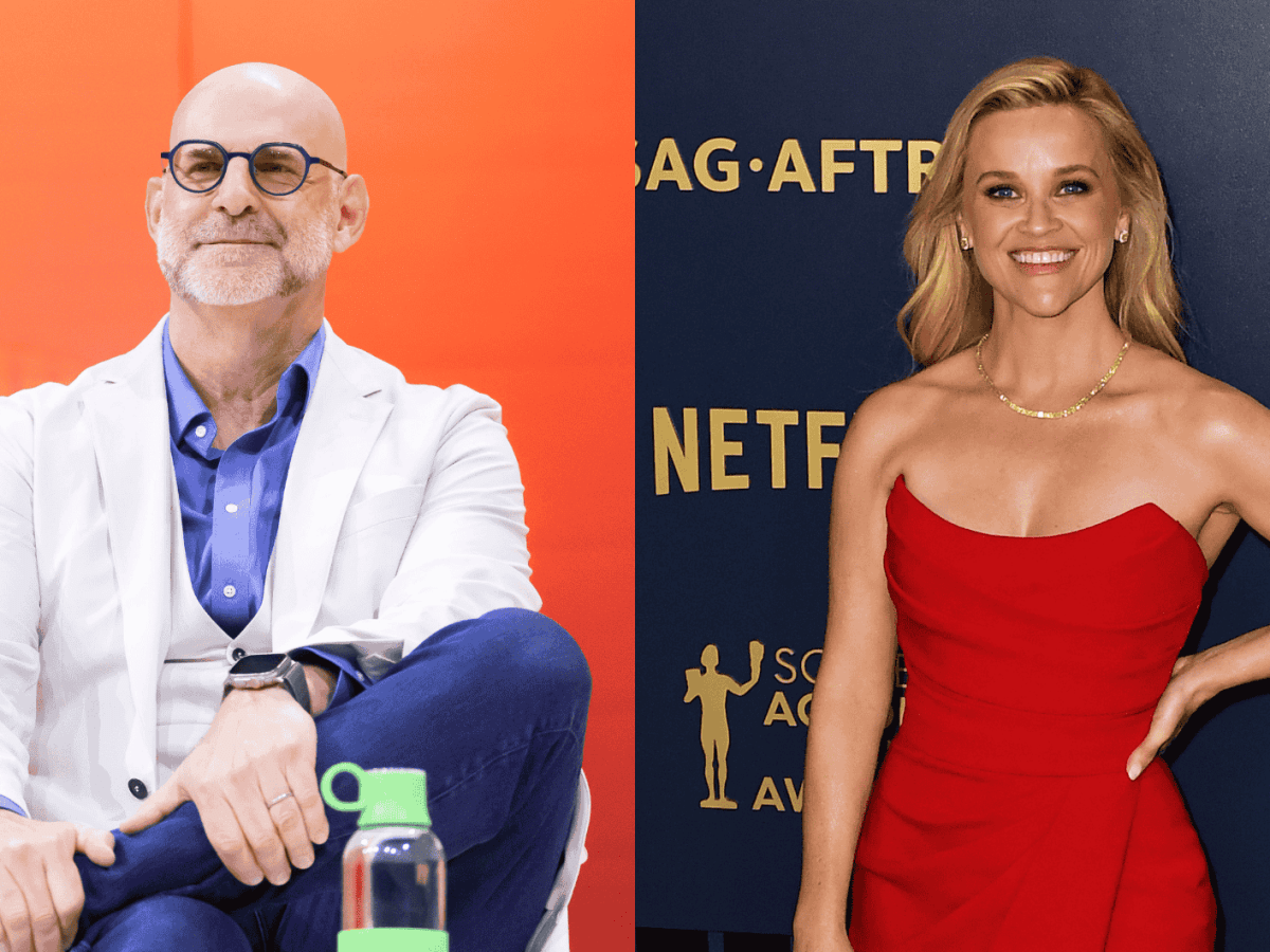 Harlan Coben und Reese Witherspoon.