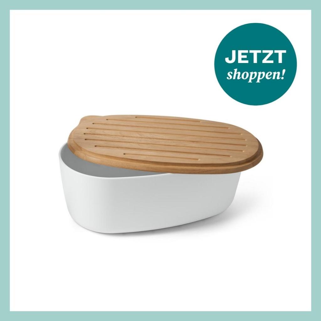 Brotkasten mit Schneidebrett von Tchibo.