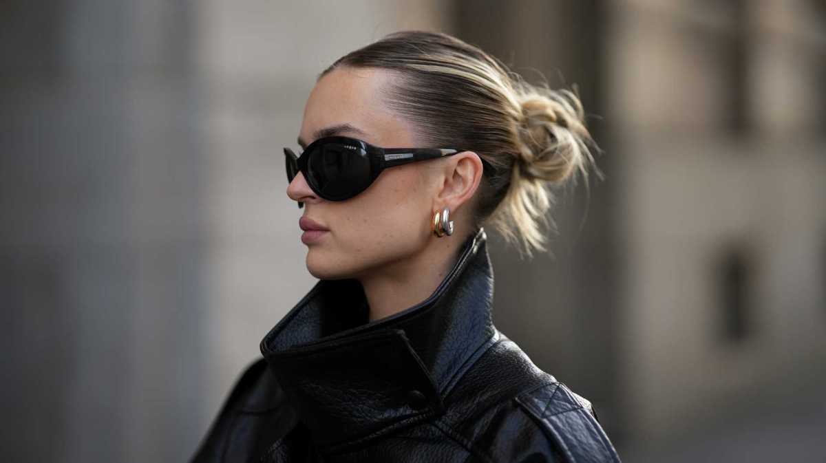 Romina Meier mit Dutt, einer der schädlichsten Frisuren für die Haare