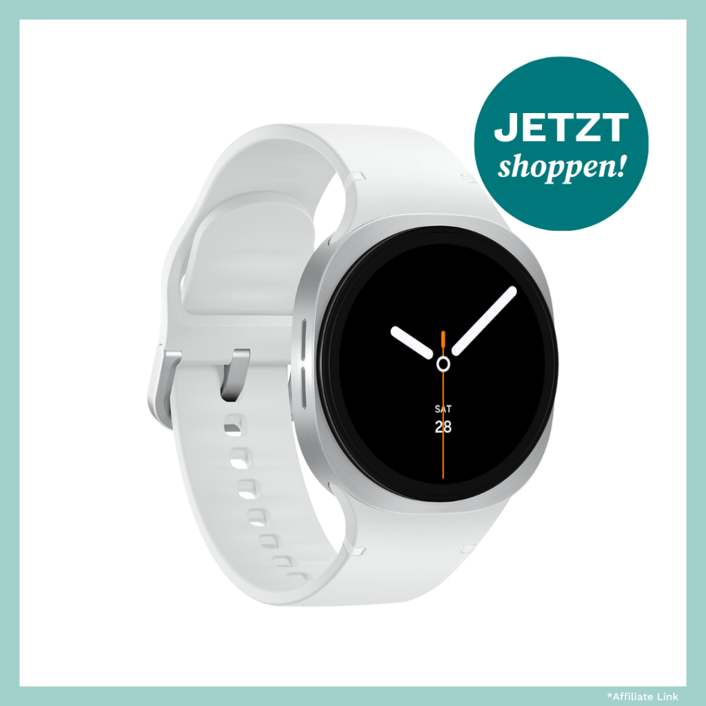 Call to action Shopping-Collage der Samsung Galaxy Watch8