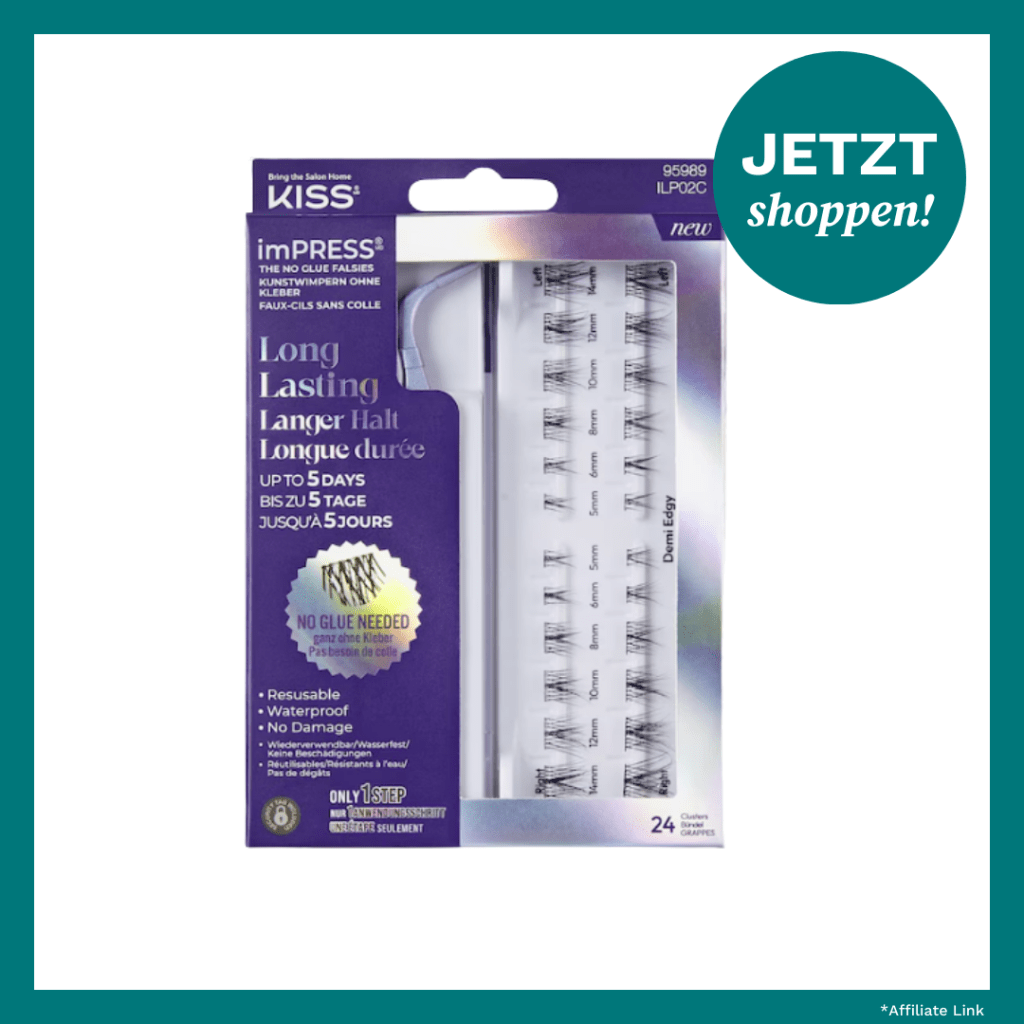 Selbstklebende Wimpern von Kiss